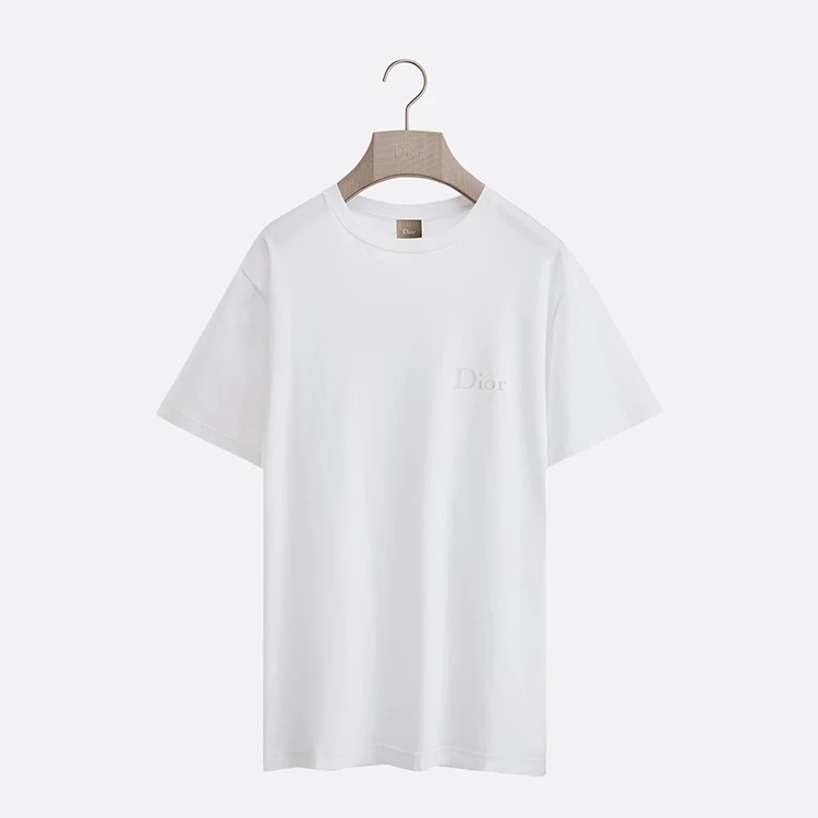 未使用 DIOR/迪奥 【小兔】棉质Dior刺绣宽松短袖T恤衣服