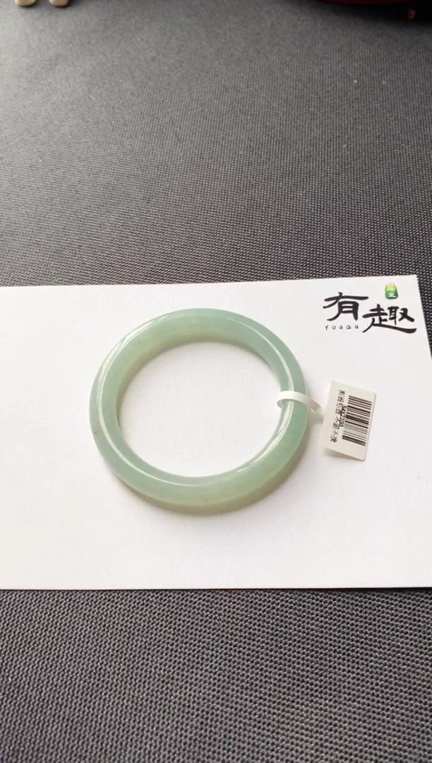 翡翠手镯未镶嵌婳*54圆条