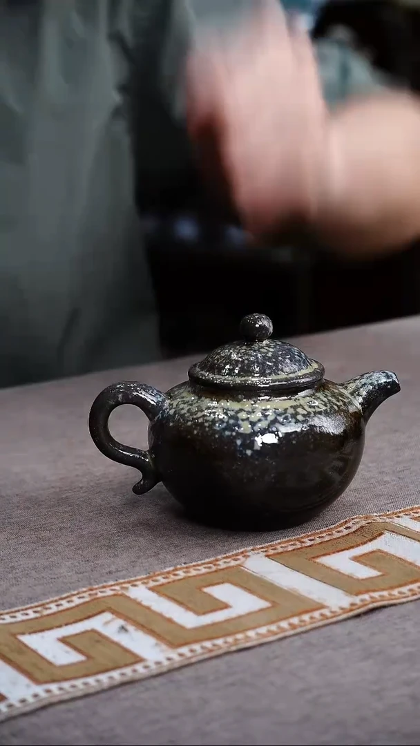 茶壶紫砂宜兴紫砂柴烧