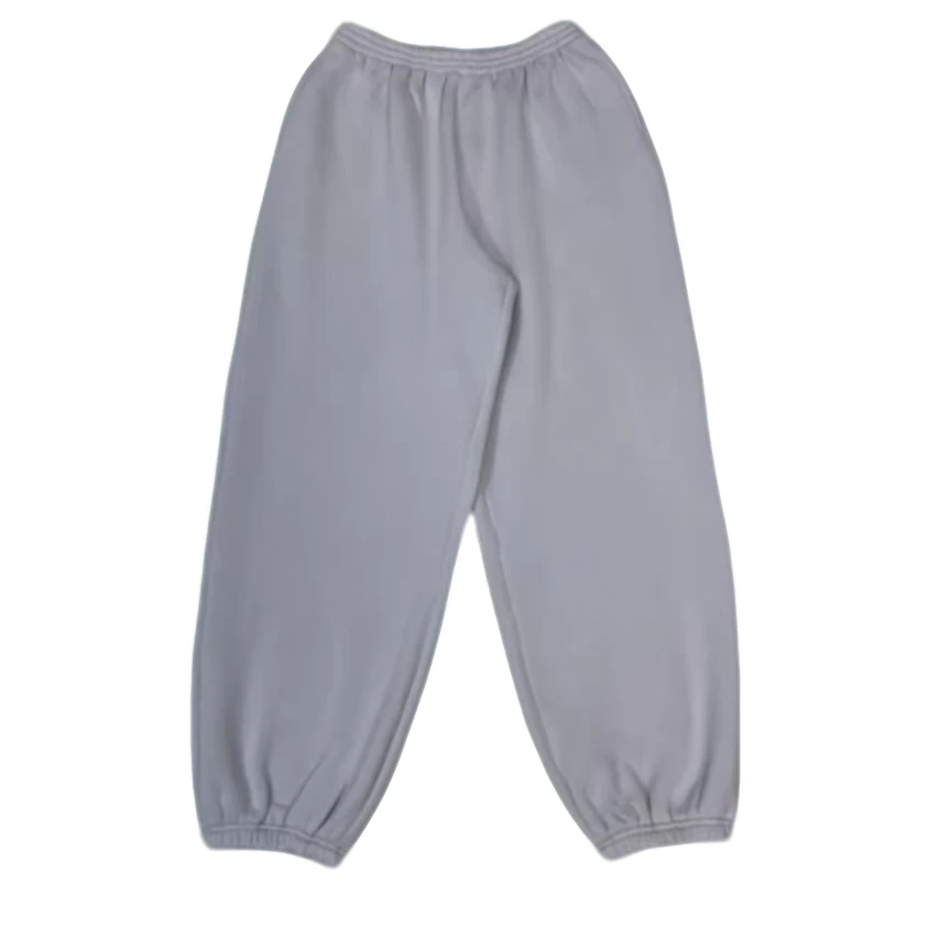 一半---香芋灰加绒束脚口卫裤2412315