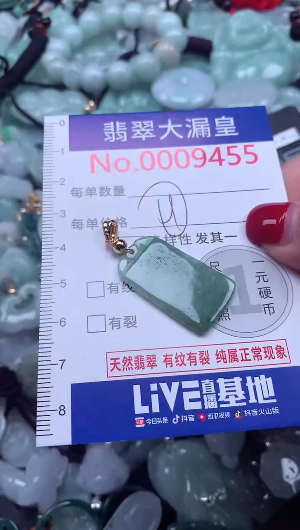 颈饰未镶嵌翡翠9455