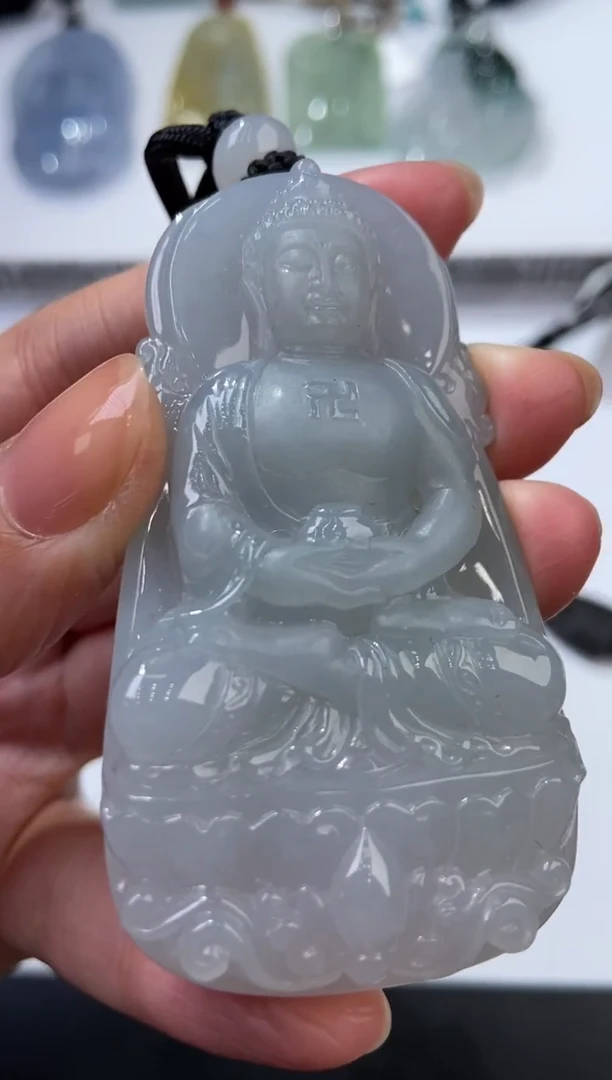 未镶嵌挂件翡翠372395   多人