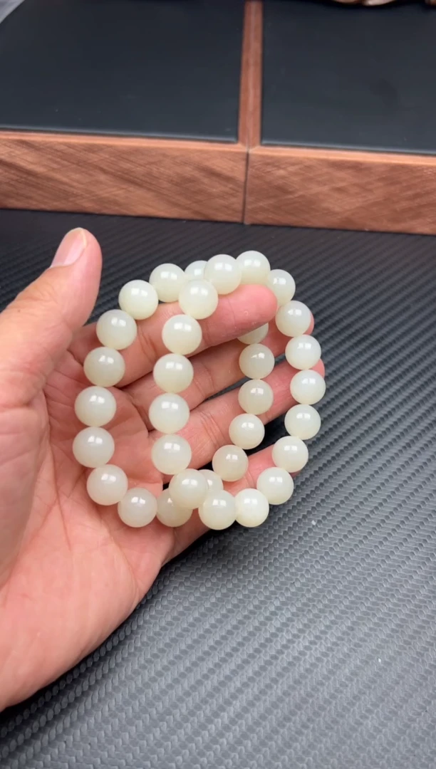 手串未镶嵌和田玉黑山微色差卡12J多样性发货拍一发一