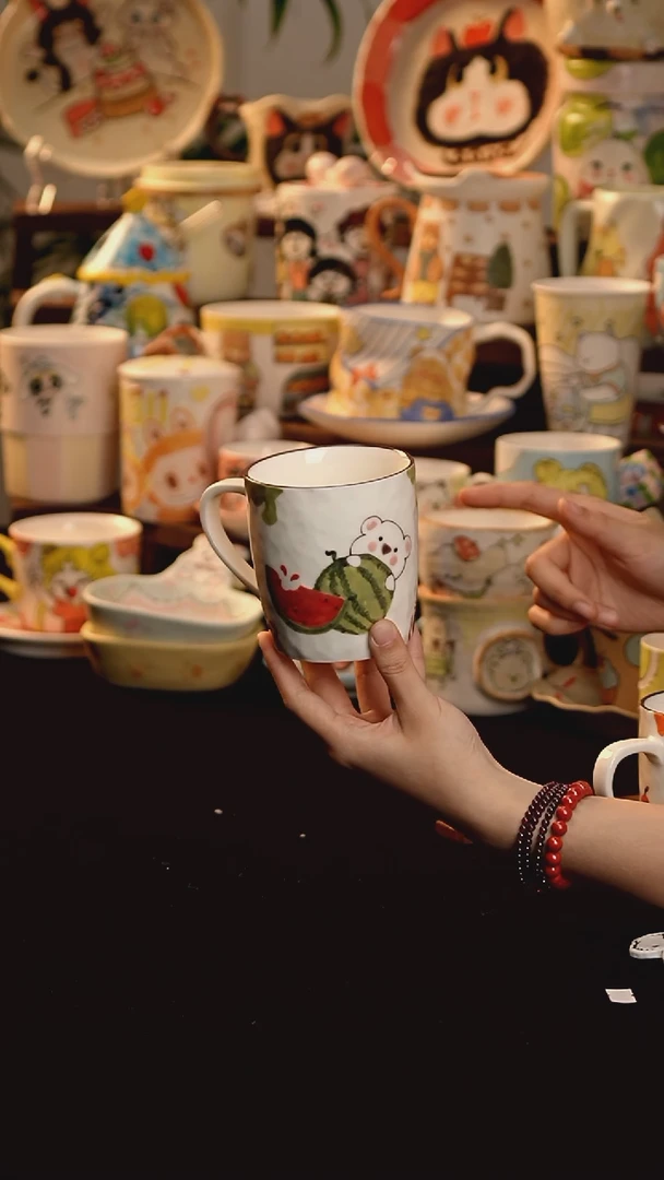 其他景德镇釉下彩手绘设计师款陶瓷