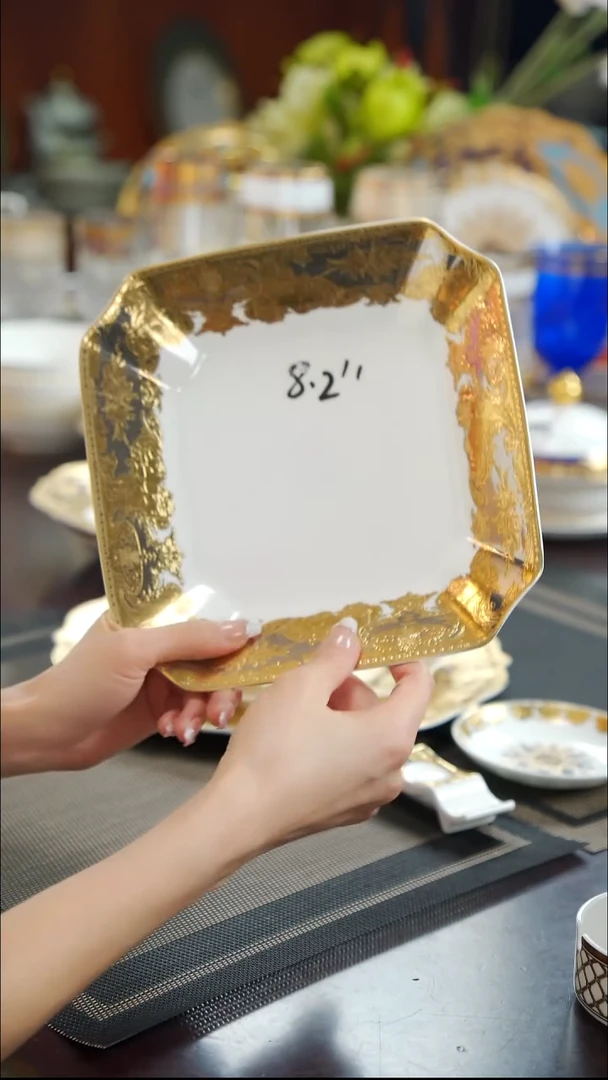 瓷片8.2英寸平盘 福利款