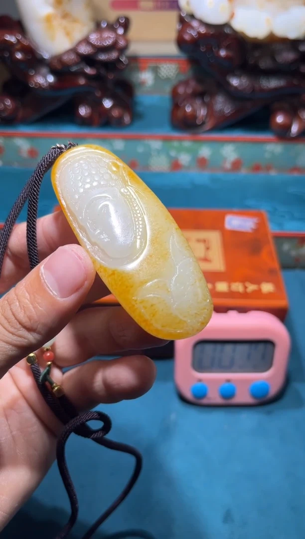 未镶嵌和田玉挂件一**凉1