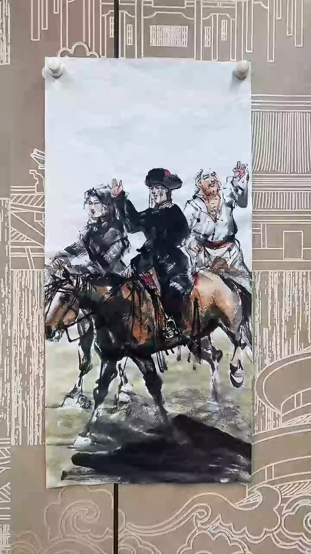【闪购商品】国画包布和老师4.5平尺