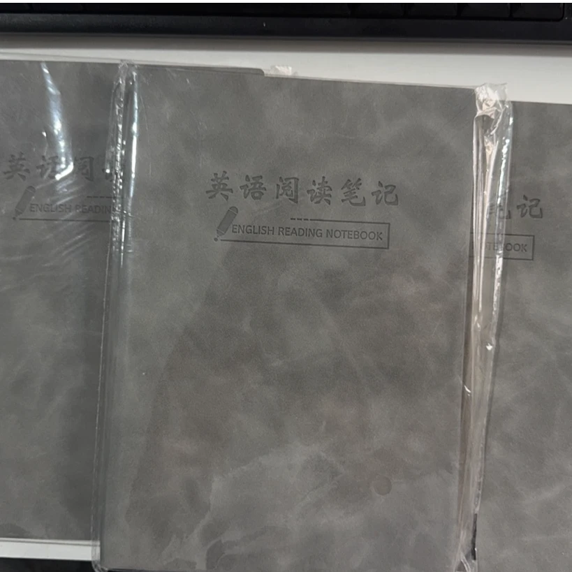 1-1-A5规格英语阅读笔记本96张/5本装   颜色随机发介意勿拍