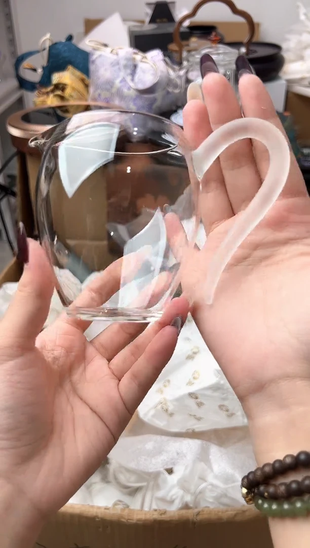 禾墨清雅茶海磨砂白