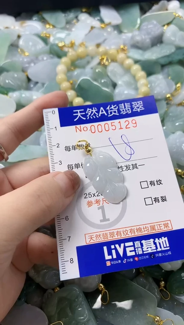 颈饰未镶嵌翡翠天然A货翡翠