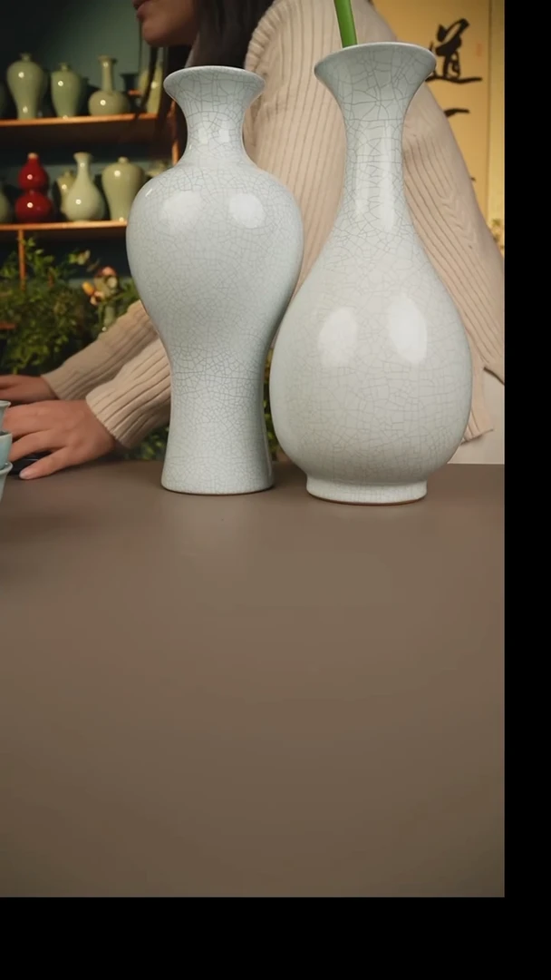 杯月白大瓶  子   一个