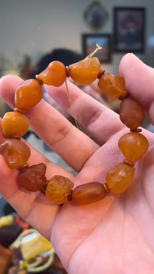手串琥珀未镶嵌手串