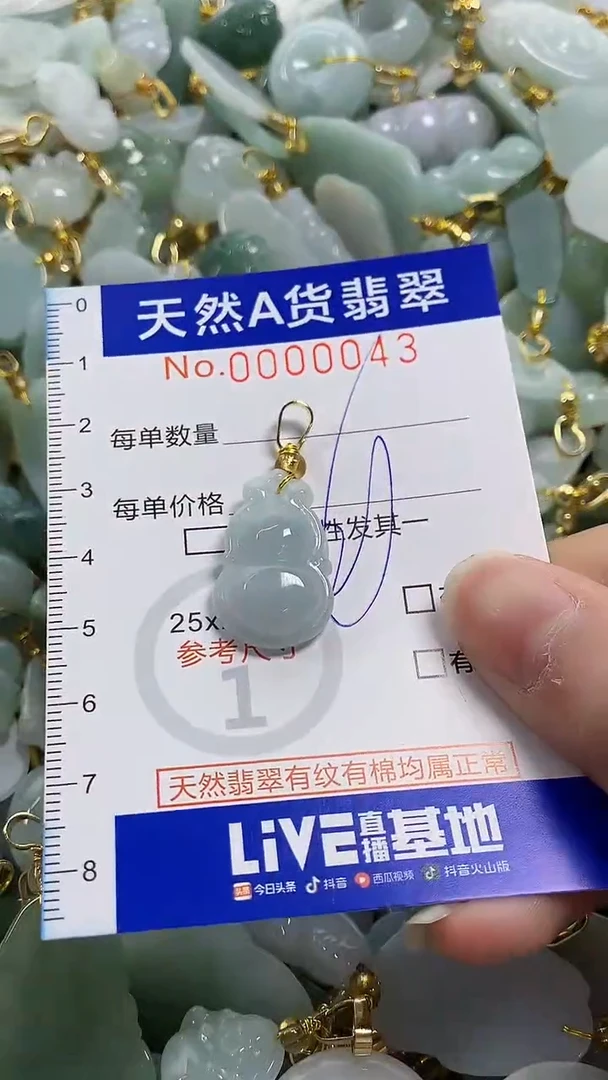 颈饰未镶嵌翡翠纯天然货a翡翠