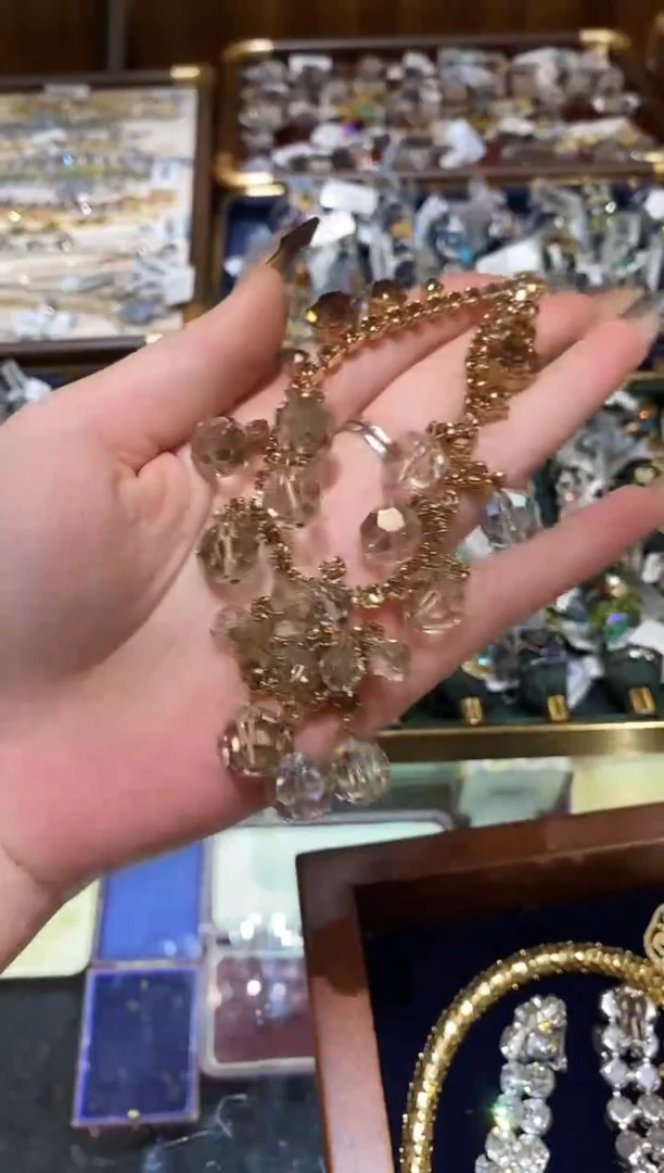 纯铜合金琉璃楚楚珠宝中古甄选不退换