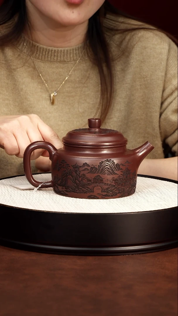 紫砂茶案宜兴原矿紫砂