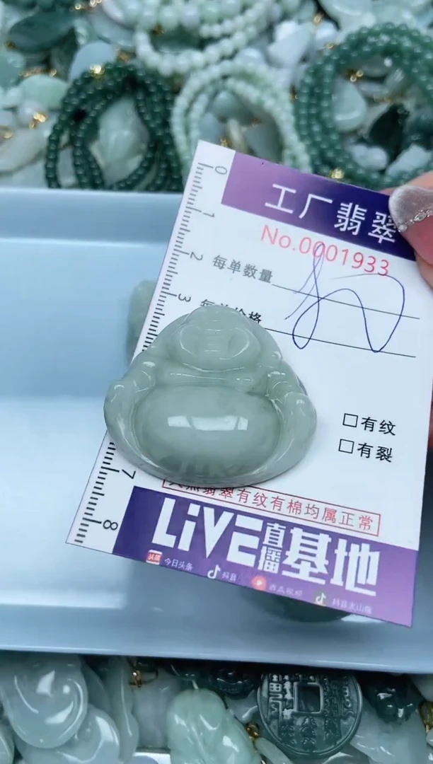 【闪购商品】翡翠吊坠(不含链)未镶嵌翡翠