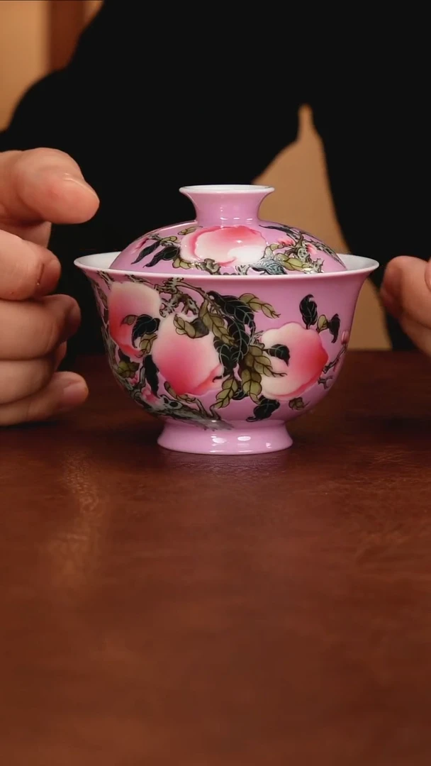 景德镇瓷器，青花瓷手绘茶具~
