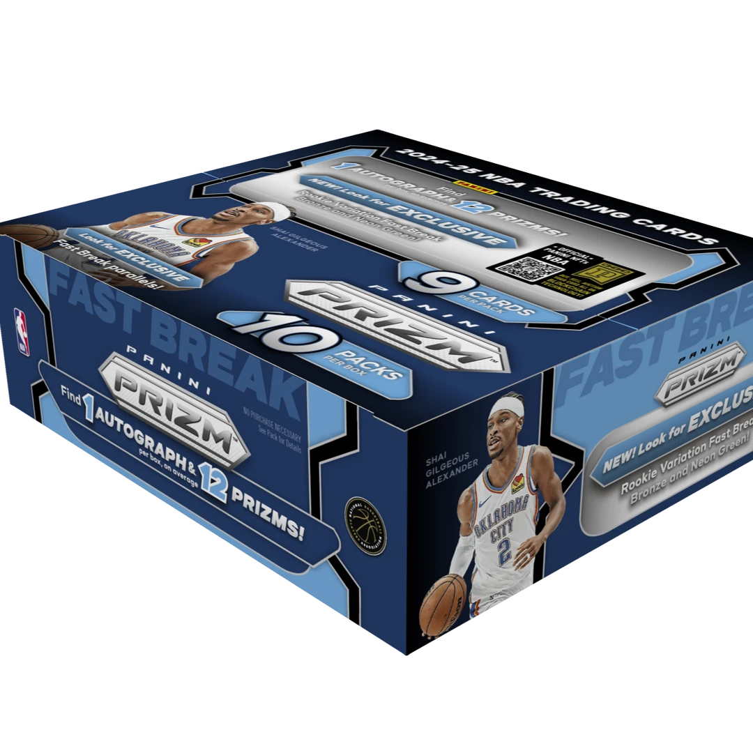 2024-25 Panini Prizm fastbreak 快攻原盒
