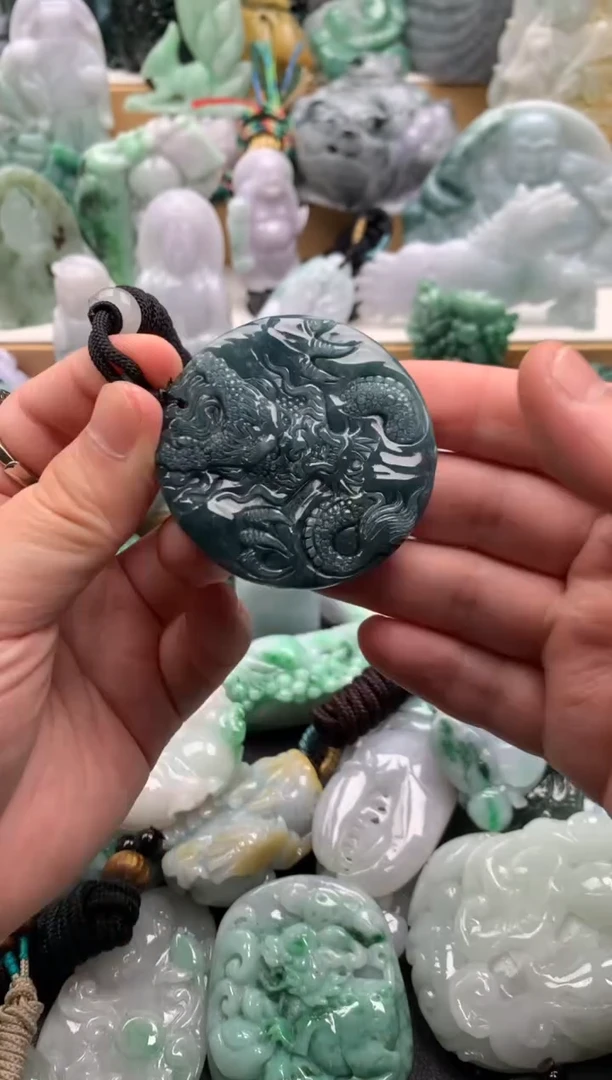 吊坠(不含链)未镶嵌翡翠1