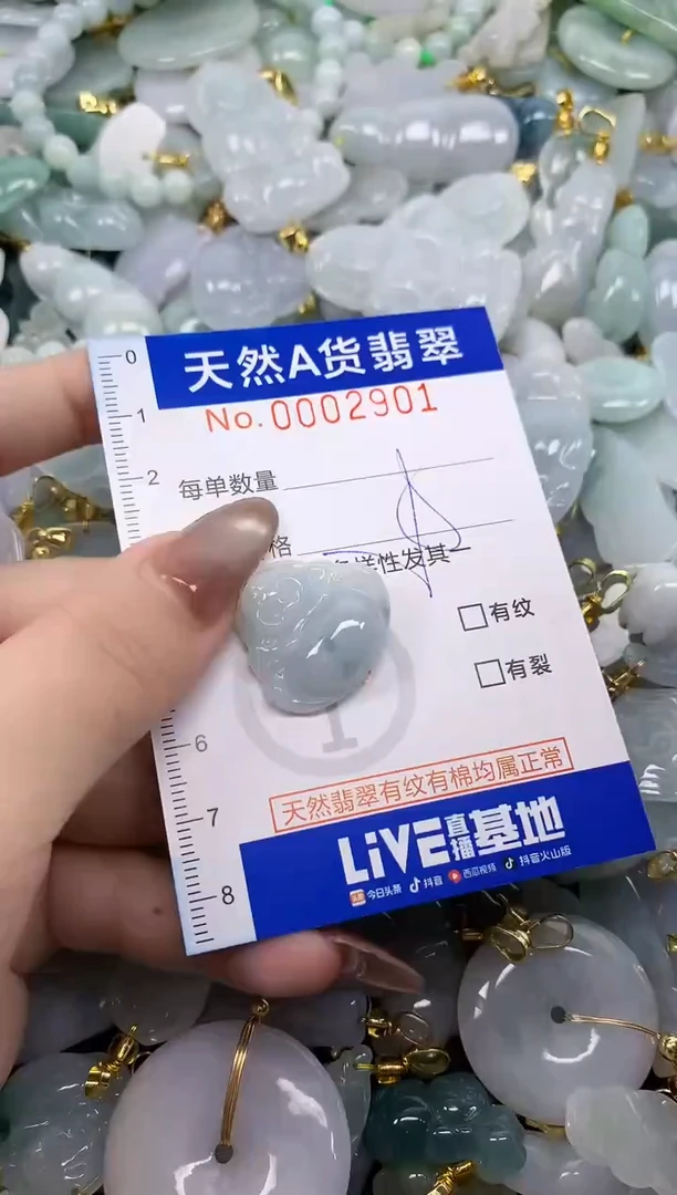 翡翠未镶嵌颈饰天然A货翡翠