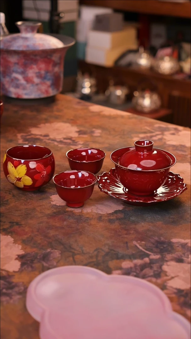 【闪购商品】陶瓷茶具（无礼盒无茶盘）@@A11980