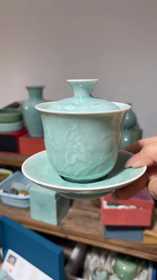 【闪购商品】特价福利 微瑕 慧仙青瓷