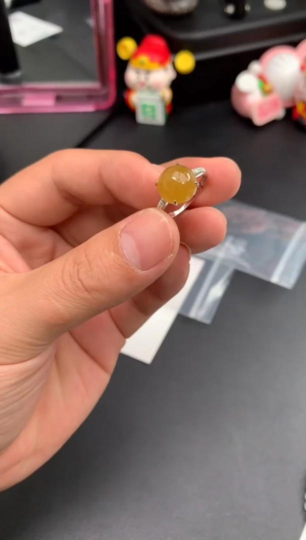 定制翡翠18K金镶嵌模式推广期48小时鉴赏期
