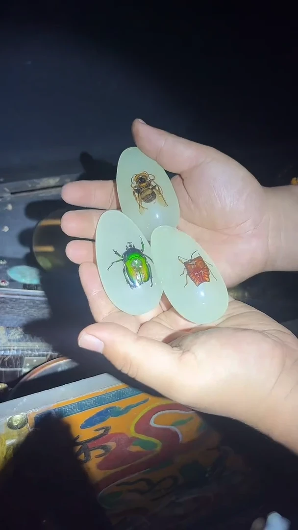 未镶嵌颈饰琥珀琥珀吊坠.1件.其中一件给