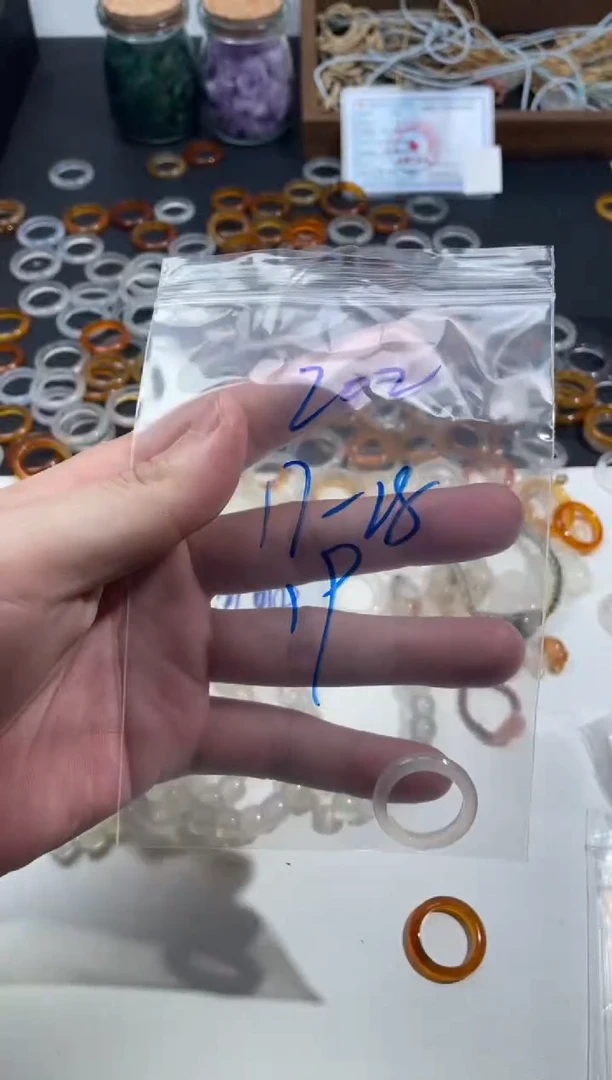 【闪购商品】玛瑙/玉髓戒指未镶嵌202