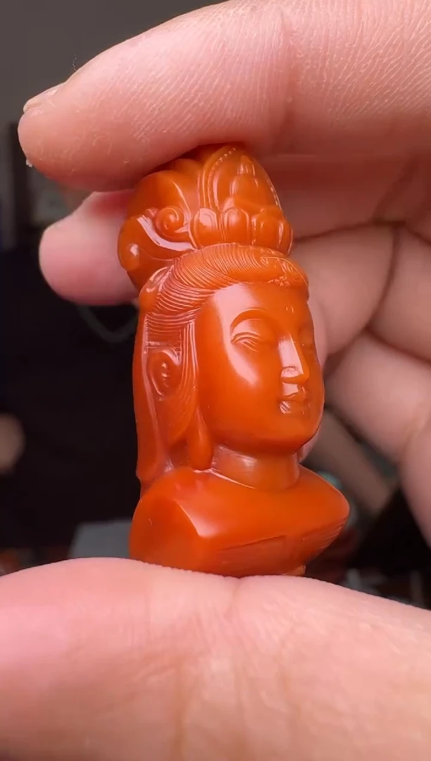 【闪购商品】南红玛瑙挂件未镶嵌2587