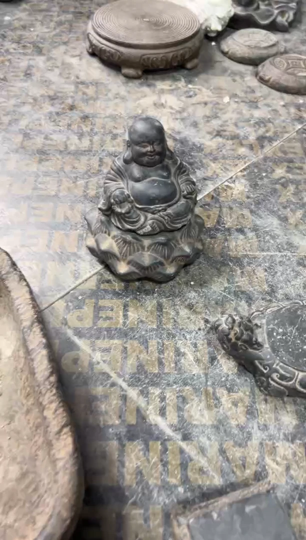 陶土未来佛加实心底座