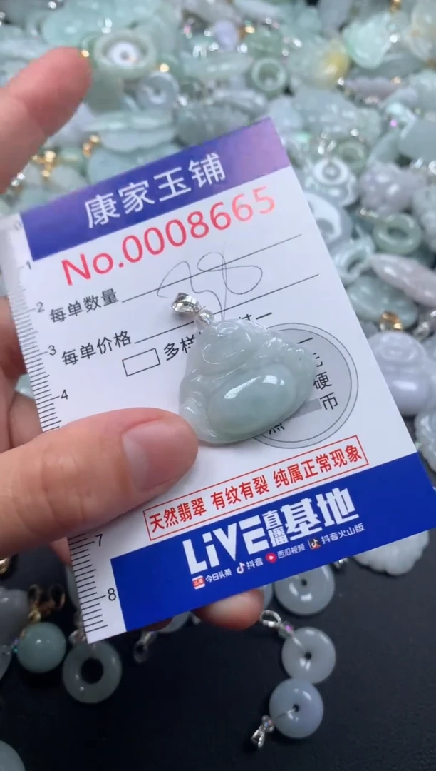 颈饰未镶嵌翡翠8665