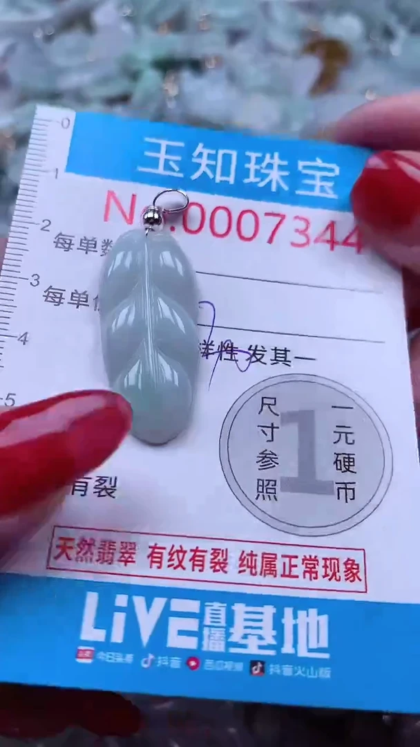 颈饰未镶嵌翡翠7344