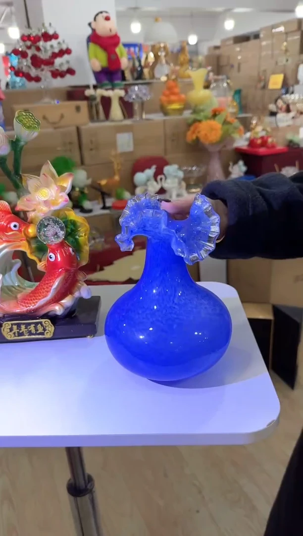 【闪购商品】玻璃洛芙花器-m-早33