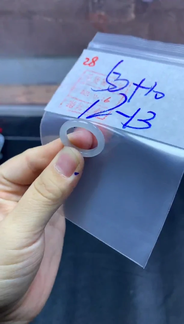 未镶嵌定制翡翠戒圈12-13#60毛货需精细抛光