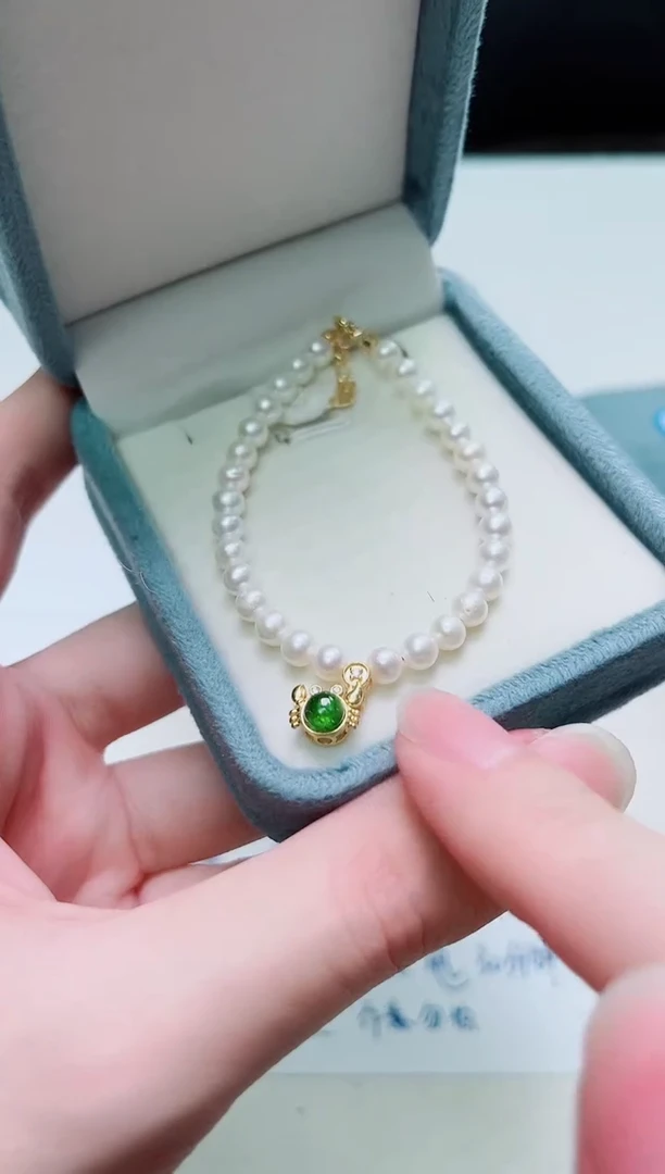 银S925镶嵌其他淡水珍珠 多样性发一280