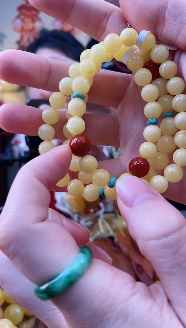 【闪购商品】琥珀手串未镶嵌手串单圈(多样性发其一）