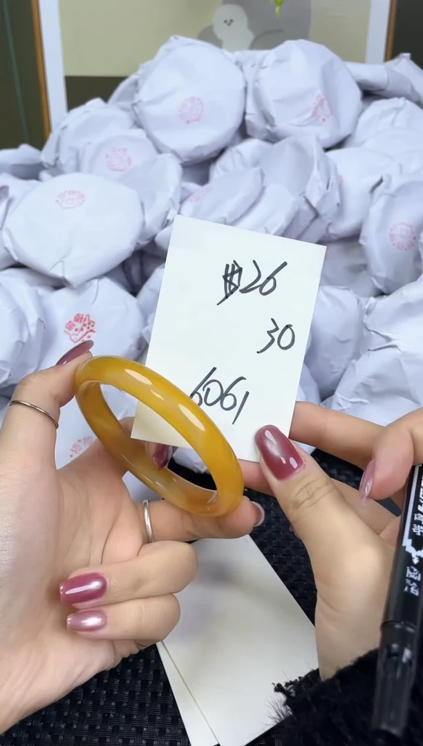 【闪购商品】玛瑙/玉髓手镯未镶嵌26