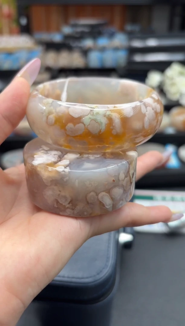 未镶嵌手镯石英质玉C27(62圈赠送镯心)