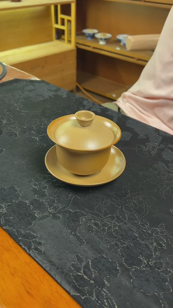 【下播福利】建水紫陶 三才盖碗 6号