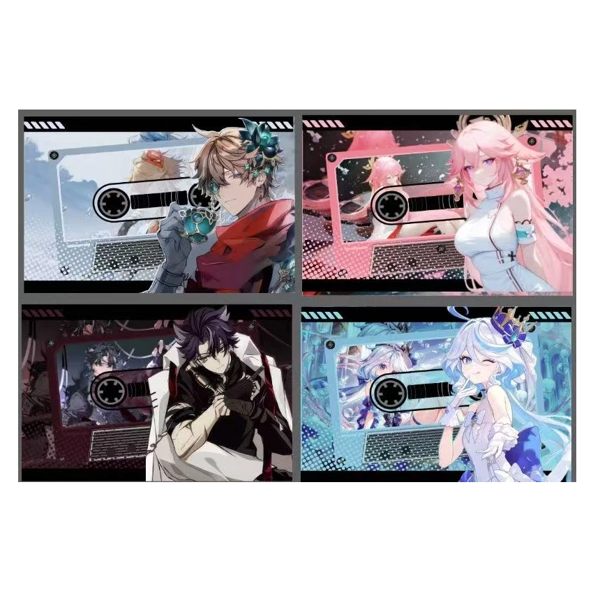 原神亚克力水晶砖盲盒12*8cm