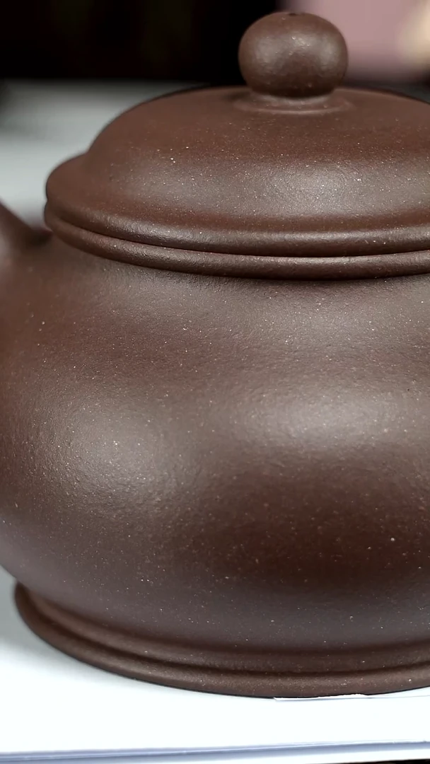 【闪购商品】紫泥茶壶底槽青170毫升微瑕