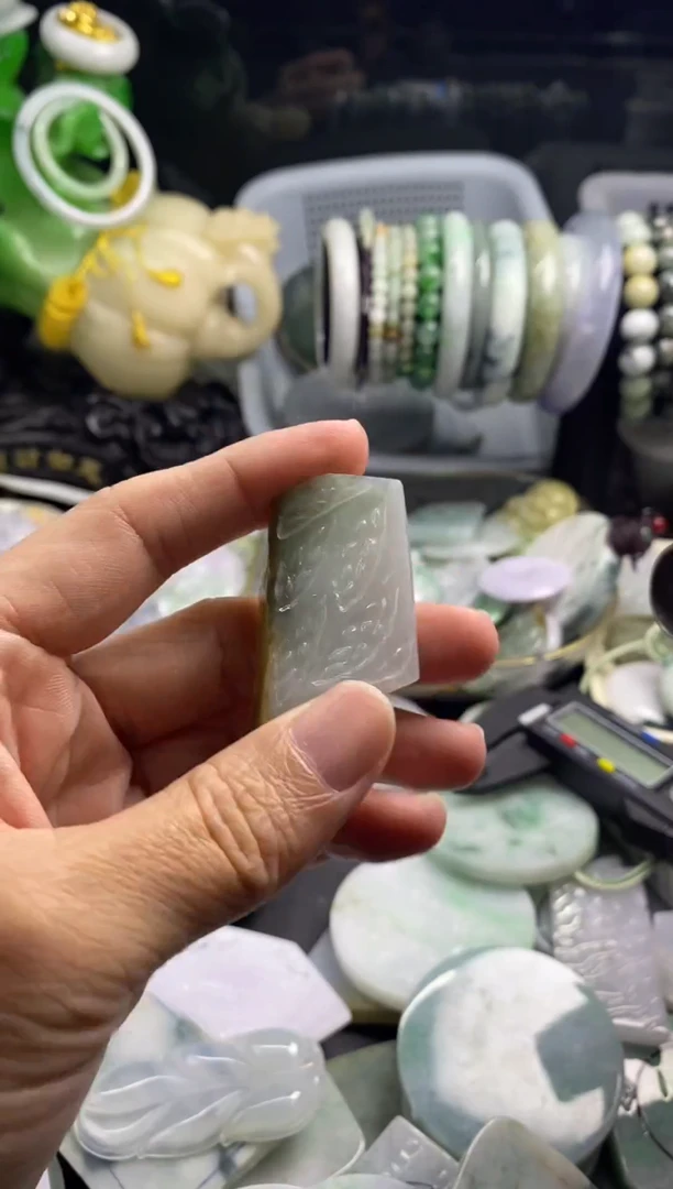 裸石翡翠翡翠A货16