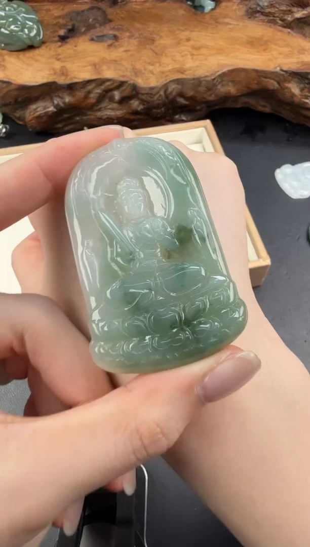 吊坠(不含链)未镶嵌翡翠翡翠饰品-172