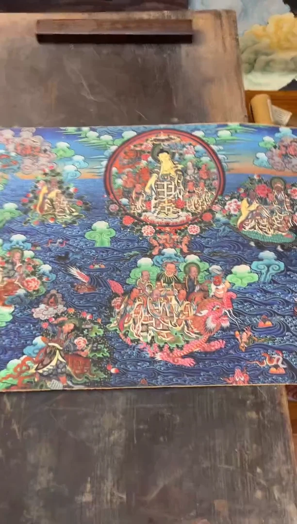 卷轴画刘洋画院老六专属AA29