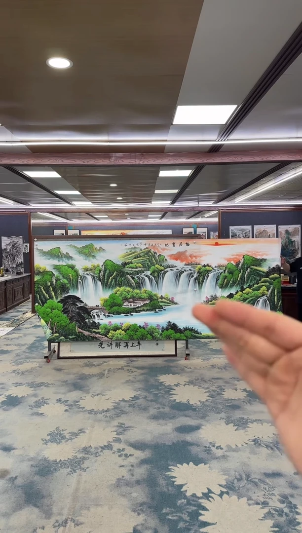 国画W-刘雪红-大丈二-山水国画