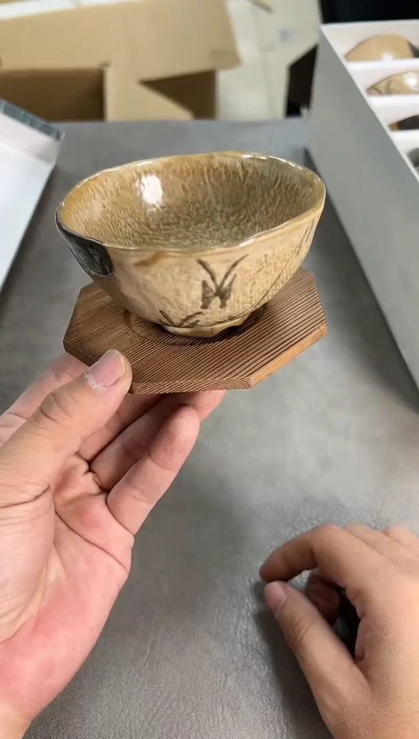 粗陶手作手绘杯 瓷器瓷器瓷器瓷器