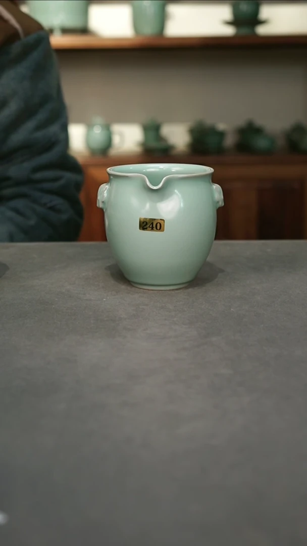 【闪购商品】君子汝瓷【福利】公道杯240