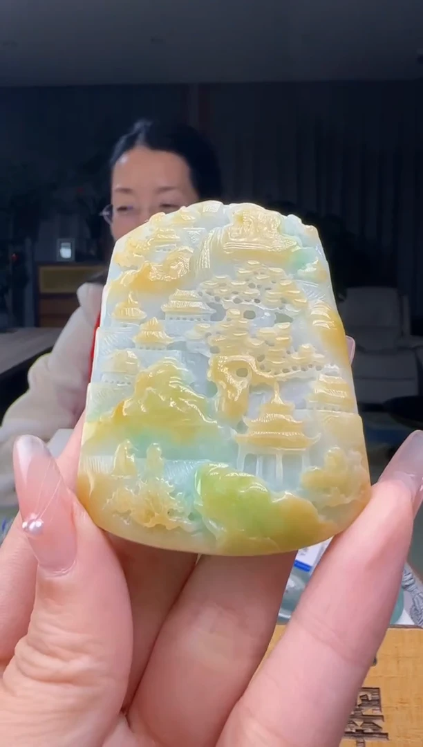 【闪购商品】翡翠吊坠(不含链)未镶嵌MM@@960Q3J14569