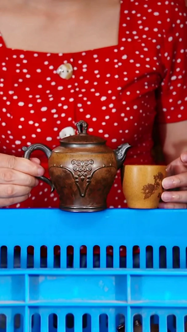 宜兴原矿紫砂壶茶壶350C